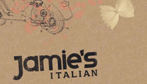 We supply curtains to Jamie Oliver's Italian Restuarant