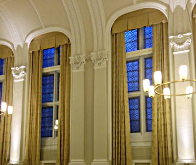 our curtains in Gt Yarmouth Town Hall